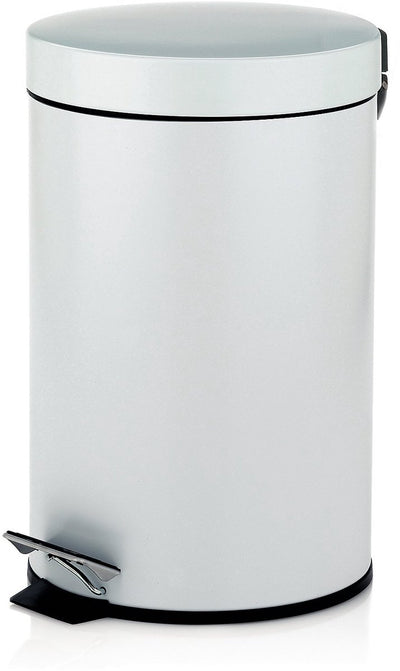 Kela monaco pedaal afvalemmer - 3 l - wit -