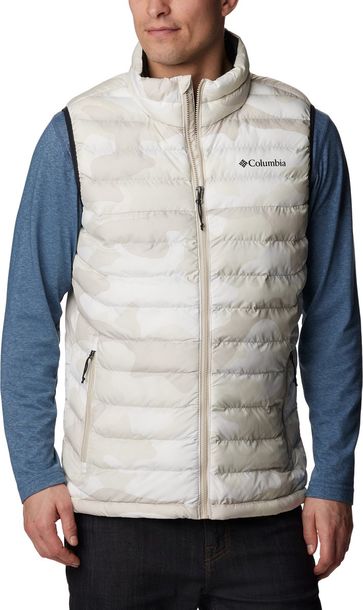 Columbia Powder Lite™ chaleco calentador de cuerpo - calentador de cuerpo al aire libre - resistente al viento - repelente al agua - hombres - talla l