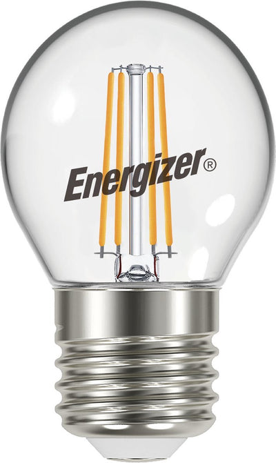 Energizer energy-efficient LED filament ball lamp - E27 - 5 watt - warm white light - dimmable - 1 piece