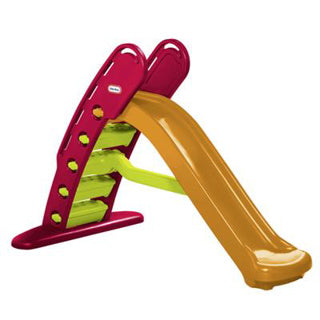 Pequeños Tikes se desliza naranja grande