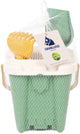 Set secchielli verde castello Cavallino, 4 pezzi.
