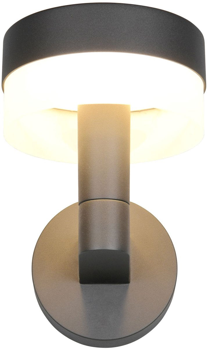 Trio mackenzie - lampada da parete - antracite - incl. 1x SMD 8 W - montaggio a parete - non adatto per dimmer esterno - non dimmerabile - illuminazione da esterno - IP54