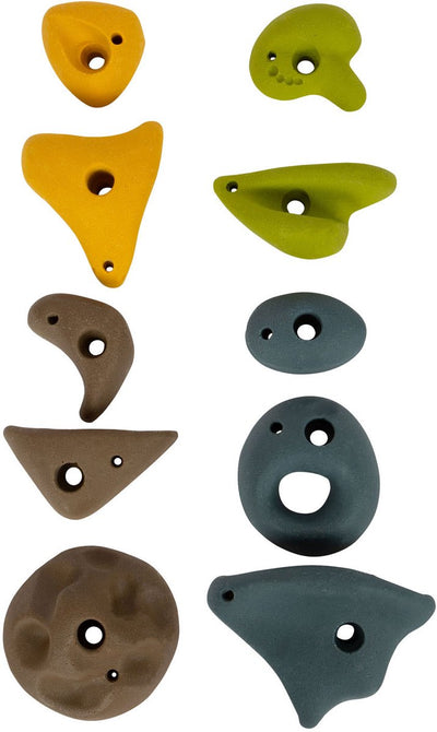 Pietre di arrampicata per piccoli piedi Adventure, 10dlg.
