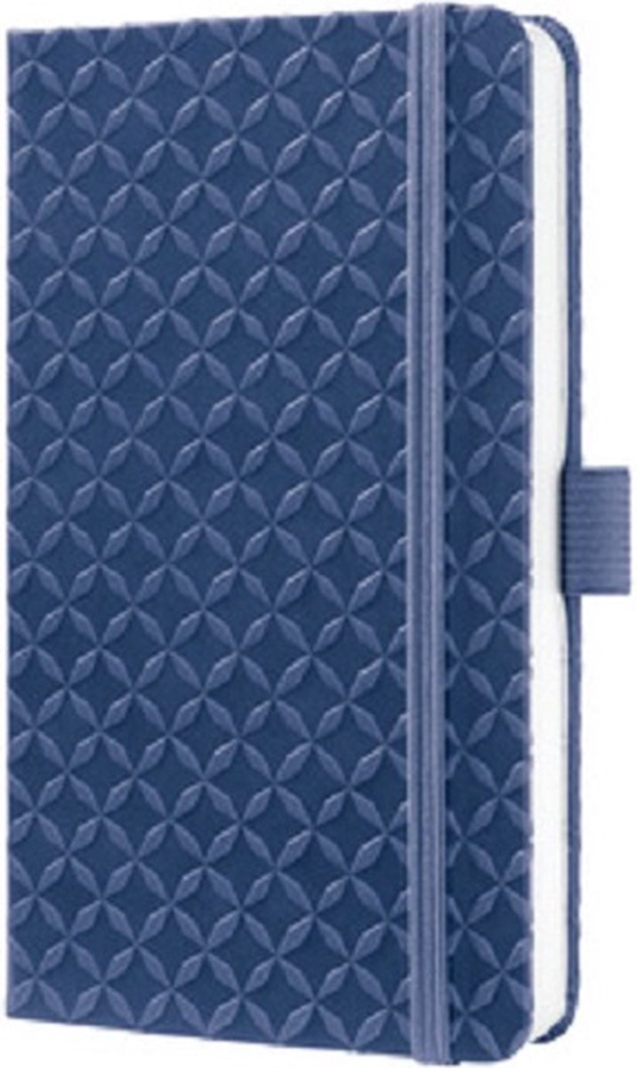 Sigel - quaderno - jolie flair - a5 - copertina rigida - 174 pagine - riga - carta da 80 grammi - blu indaco - si-jn101