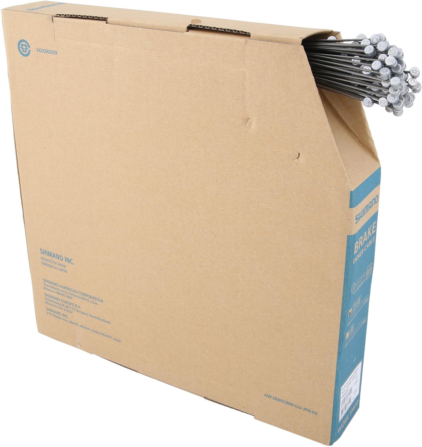 Cable de freno Shimano dentro de ATB Acero inoxidable 1.6-1700 (100º) Y80098551