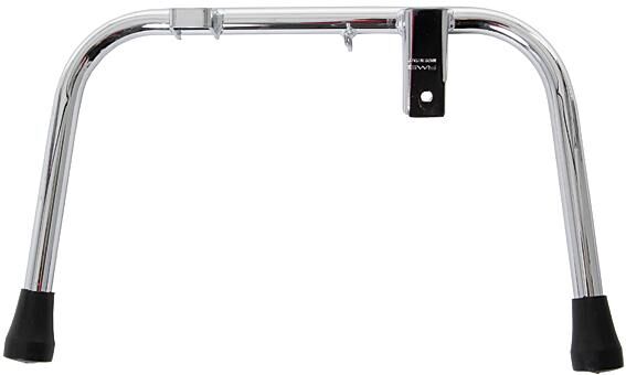 Cavalletto centrale RMS cavalletto principale argento cromato