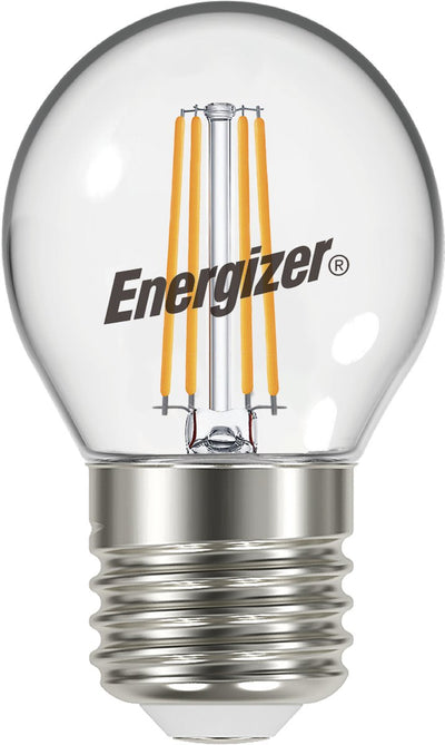 Energizer energy-efficient LED filament ball lamp - E27 - 5 watt - warm white light - dimmable - 5 pieces