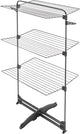 Metaltex Metaltex Storm Droogteren 34 m Lunghezza secca Nera