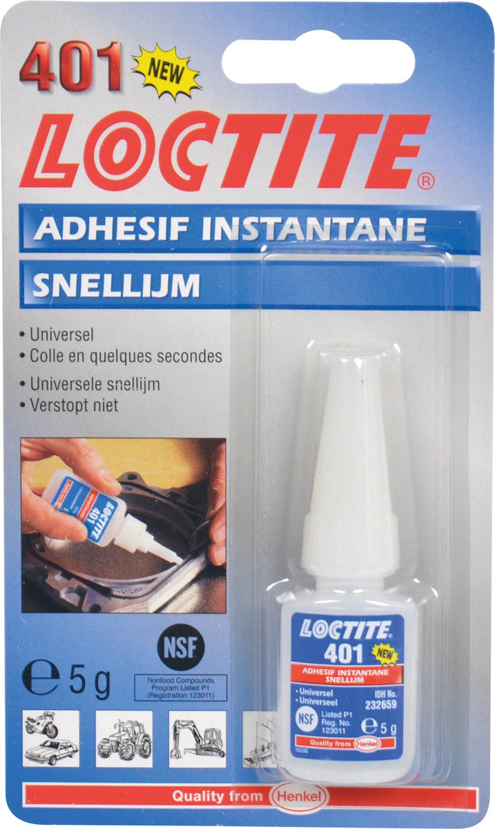 Secondelijle 401 trasparente 5 grammi