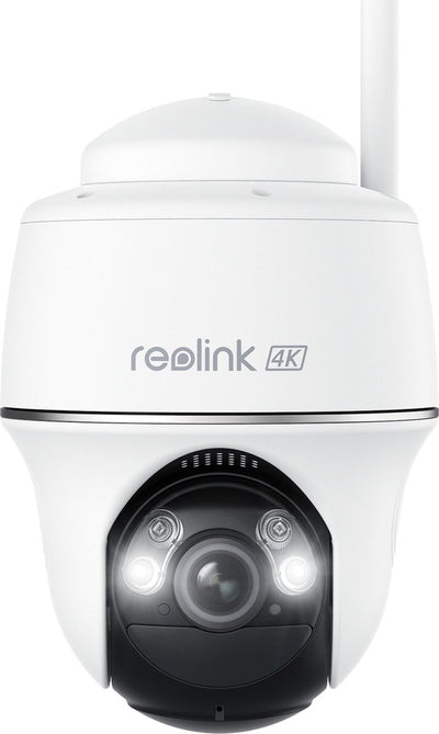 Reolink 4k security camera wireless outdoor on battery, pan and tilt function, detection of people, vehicles, animals, color night vision