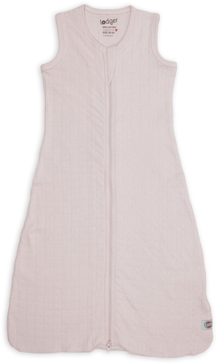 Lodger hopper - saco de dormir hidrofílico bebé - rosa - 0,3 tog - 62 cm - algodón orgánico - saco de dormir de verano saco de dormir para bebé