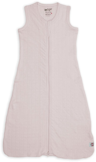 Lodger hopper - hydrophilic sleeping bag baby - pink - 0.3 tog - 62cm - organic cotton - summer sleeping bag baby sleeping bag