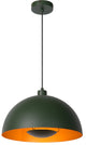 Lucide siemon - hanglamp - ø 40 cm - 1xe27 - groen
