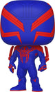 Funko Spiderman: meraviglia pop! film attraverso lo spiderverse Spiderman 2099 Figura da collezione da 9 cm - blu