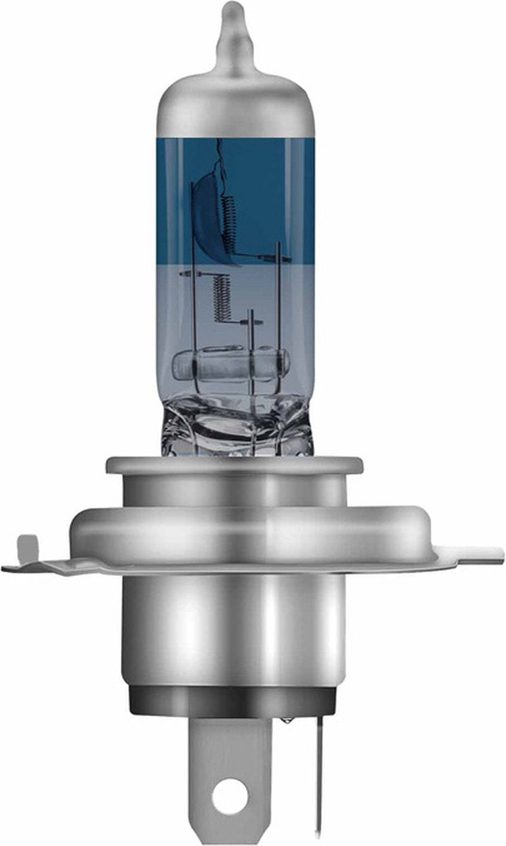 Lampada alogena Osram h4 12v 100 90w - bianco blu ghiaccio 5000k anabbaglianti intensi e abbaglianti cool blue boost set 2 pezzi