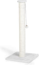 Beeztees Serpa XL cat scratching post - high scratching post - with rope - with ball - white - 40x40x90 cm