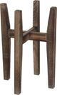 Mica decorations ascot plantenstandaard hout lichtbruin maat in cm: 33 x 33 x 48 bruin