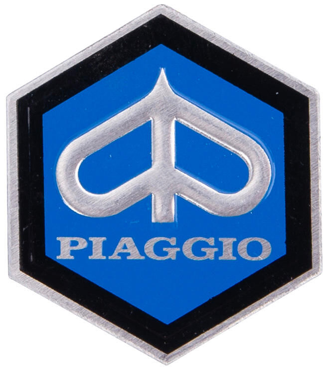 Rms plakette stickers hexagonal piaggio
