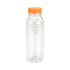 Bottiglia tappo trasparente 330 cc + tappo arancio (180 pezzi)