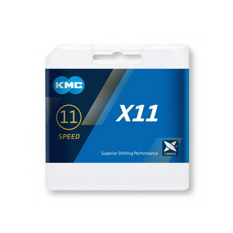 KMC X11R Cadena de bicicletas de 11 velocidades Gray