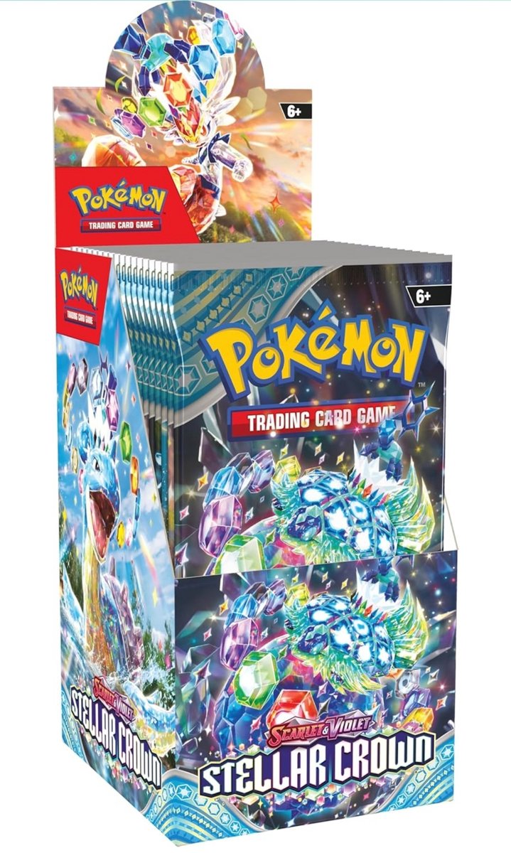 Pokémon Pokemon scarlatto viola scatola di buste corona stellare (18 buste)
