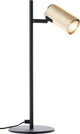Brilliant marty - lampada da tavolo - led gu10 - oro nero