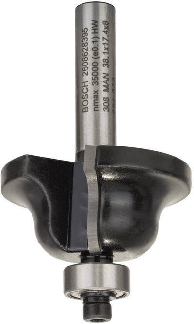 Bosch - taglierina per pannelli l 8 mm, r1 6,3 mm, l 12,7 mm, l 17,4 mm, g 61 mm