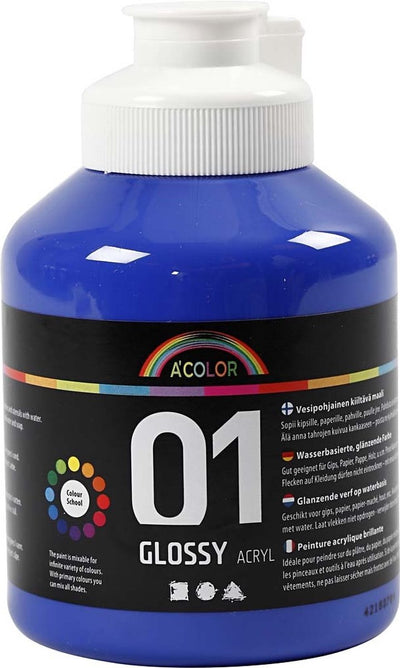 Vernice acrilica Creative Company lucida, blu, 500 ml 1 bottiglia