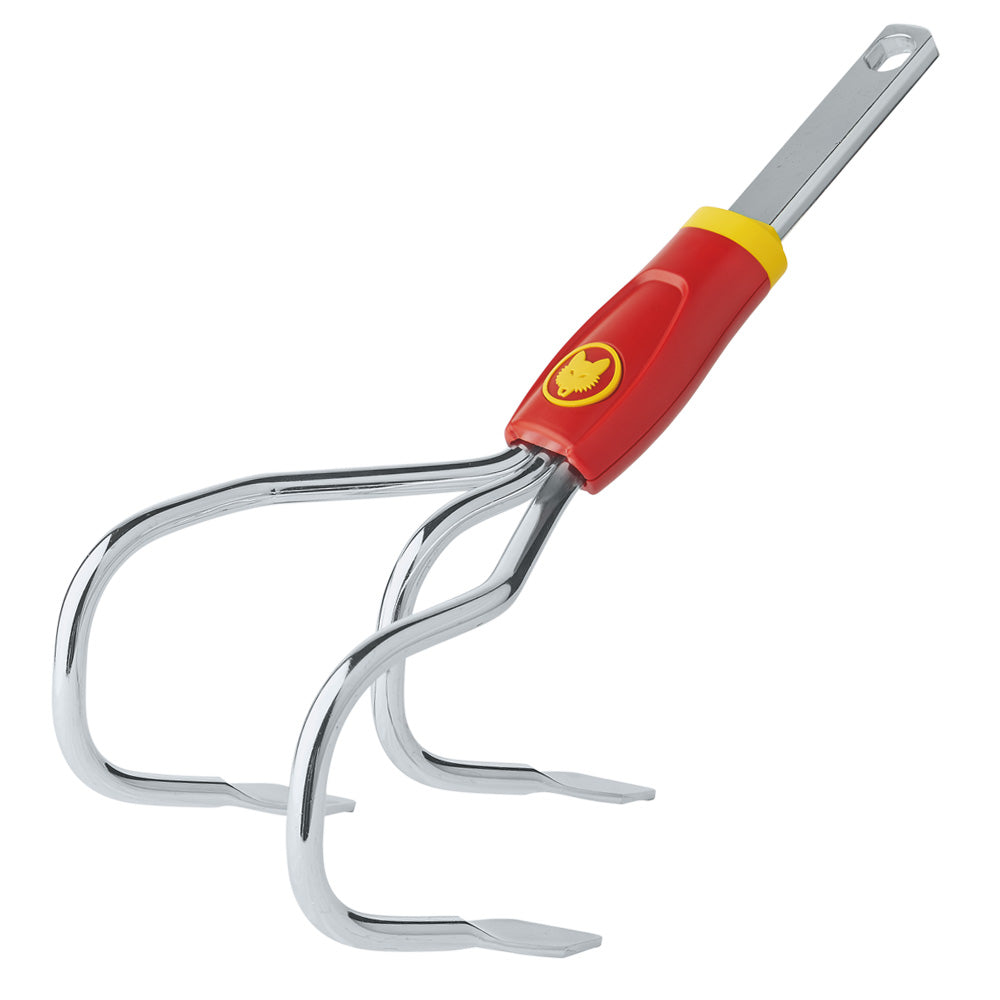 Wolf-garten multi-star be-m woeler handkrabber (rood geel)