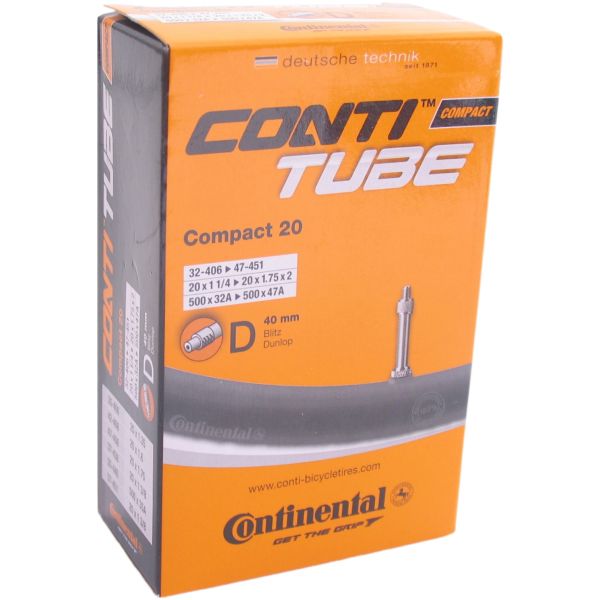 Tubo interno continentale Dv7 compatto 20 pollici 32 47406-451 DV 40 mm