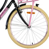 Vlatare eccellente bicicletta per bambini - ragazze - 24 pollici - nero - 3 marce