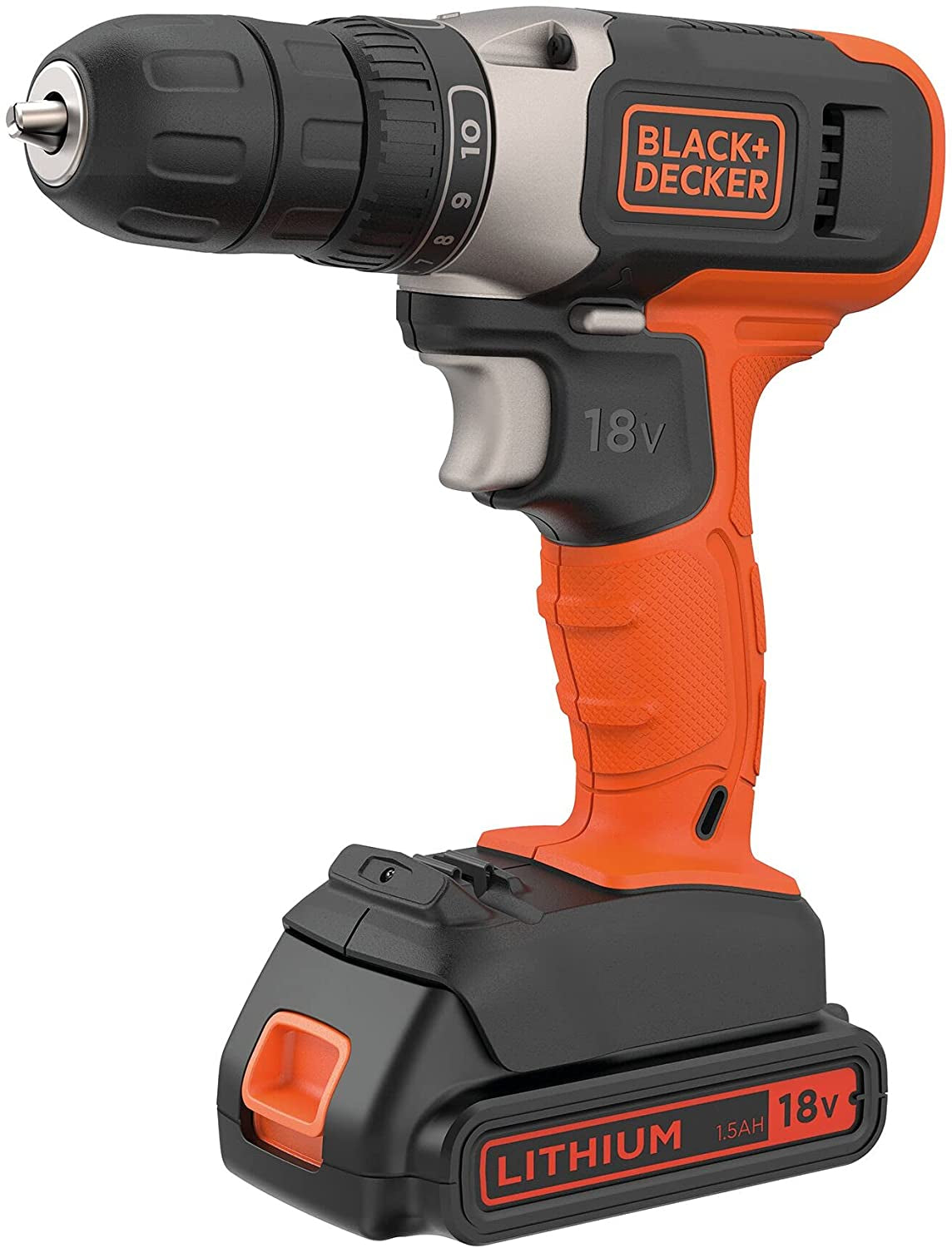 Black+decker bcd001c1 | Trapano avvitatore 18v 1,5ah - bcd001c1-qw