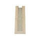 Borsa con finestra kraft pla 9,5x32x5 cm (1000 pezzi)