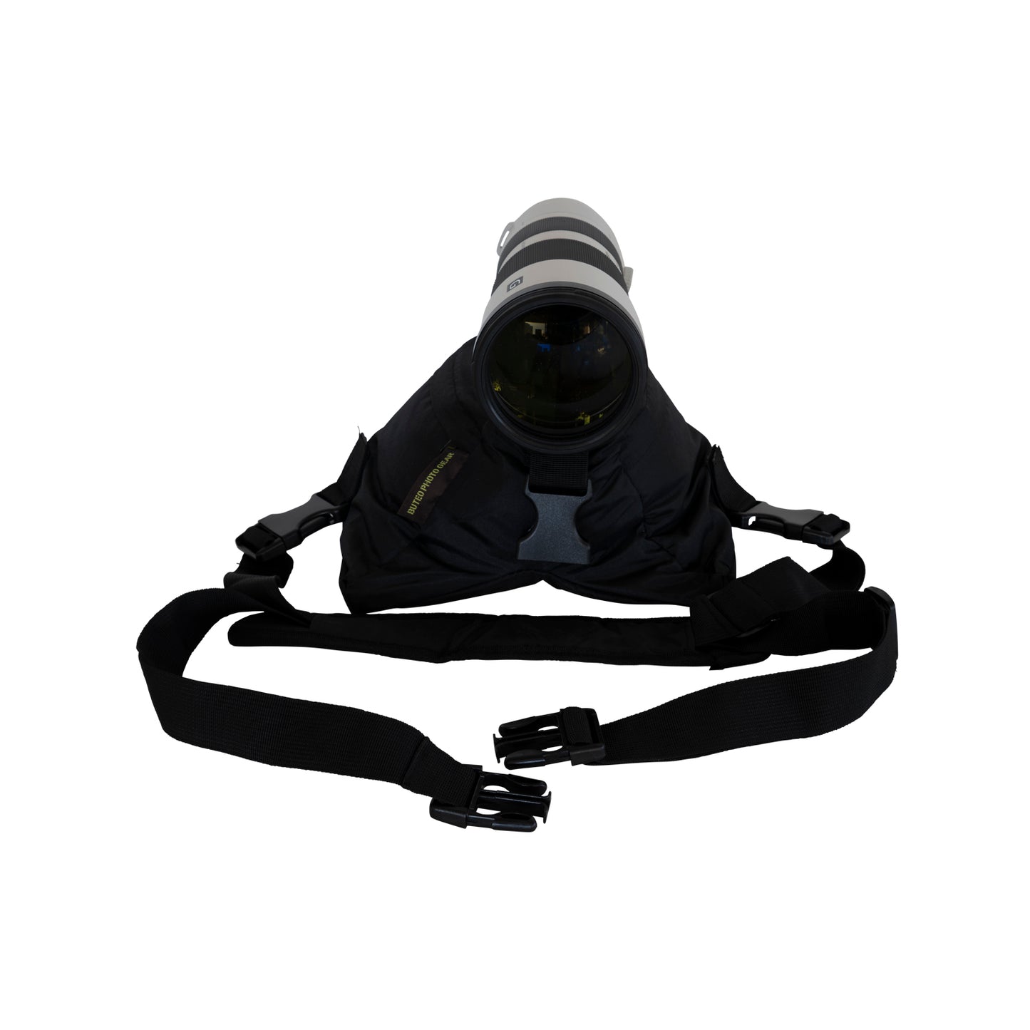 Buteo Photo Gear Buteo Photo Gear Bean Bag 1 Modelo de silla de montar Negro con correa de transporte