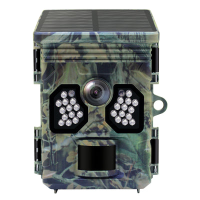 Camera selvatica da 4K Solar 4K con attrezzatura stealth