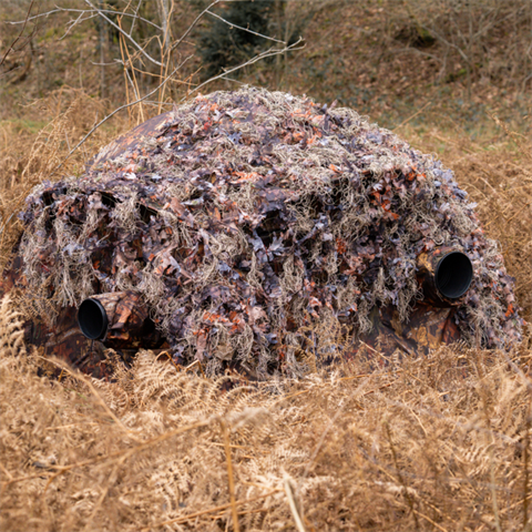 Buteo Photo Gear Buteo Gear Gear Gear Hybrid Camuflagenet Natural Brown 1.5x3 m
