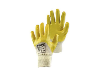 Guanto da lavoro nbr allround giallo taglia 9 l (144 paia)