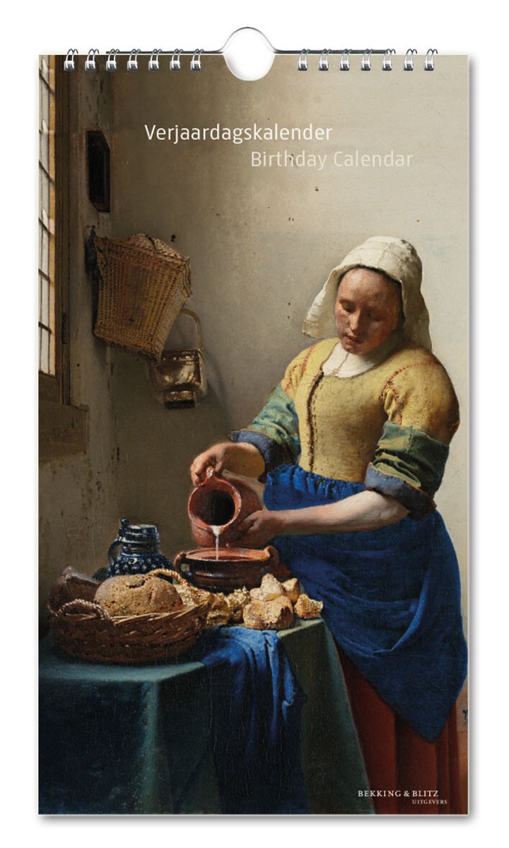 Bekking blitz - verjaardagskalender - kunstkalender - rijksmuseum - masterpieces - meesterwerken