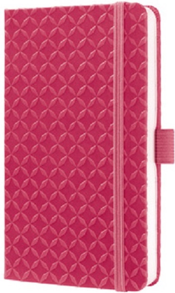 Sigel - quaderno - jolie flair - a5 - copertina rigida - 174 pagine - riga - carta 80 grammi - rosa fucsia - si-jn105