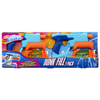 Nerf Super Soaker Dunk Fill, confezione da 2