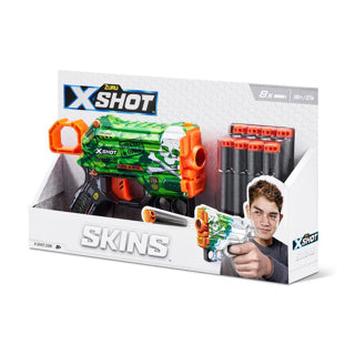 Zuru X-shot Skins Menace con 8 freccette