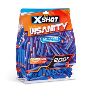 Zuru X-shot Insanity 200 Darts Pack Rebill