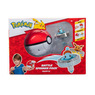 Pokémon Battle Spinner Single Pack Squirtle Poké Ball