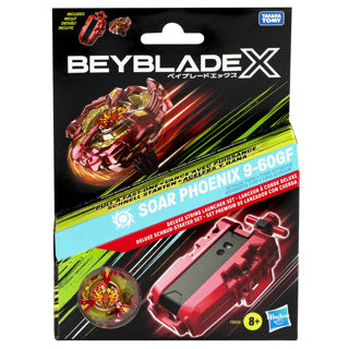 Beyblade x Deluxe String Launcher set