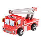 3d puzzel brandweerauto 22st. - afbeelding 5