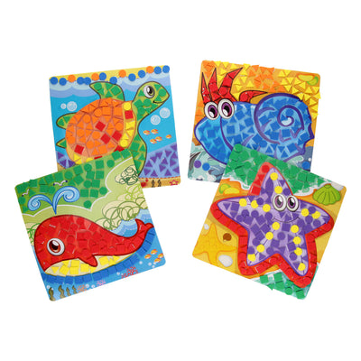 Mosaico Artesanía de animales marinos