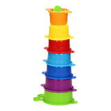 Stacking cups caterpillar deluxe 7dlg. - afbeelding 1