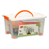 Formas de flores en la caja de almacenamiento, 200dlg.