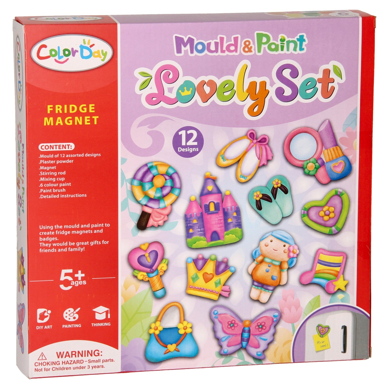 Magneti per fusione in gesso - 12 modelli