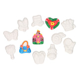 Gips gieten magneten - 12 designs - afbeelding 4